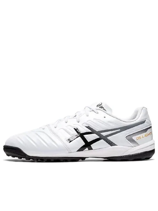 Кроссовки ds light club tf turf 'white black' Asics — изображение 1 из 4, белый/черный