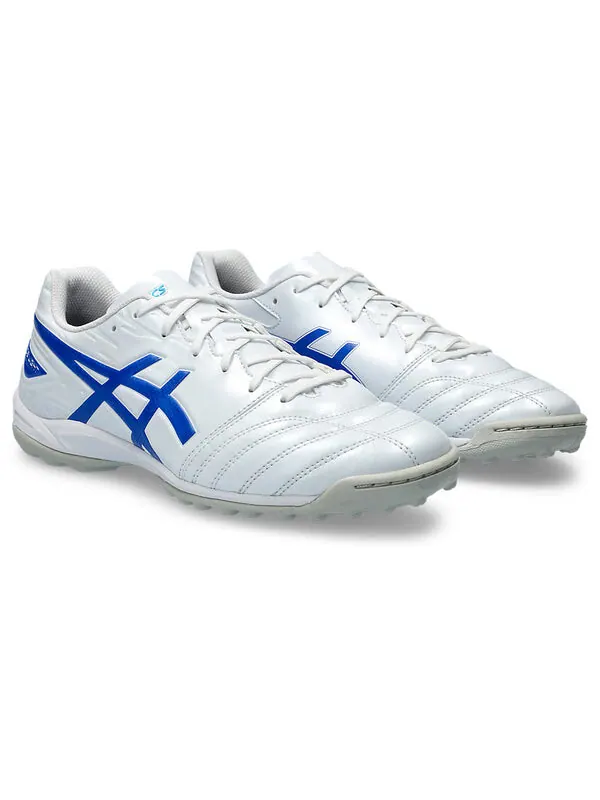 Кроссовки ds light club tf turf wide 'white tuna blue' Asics — изображение 3 из 4, белый/синий