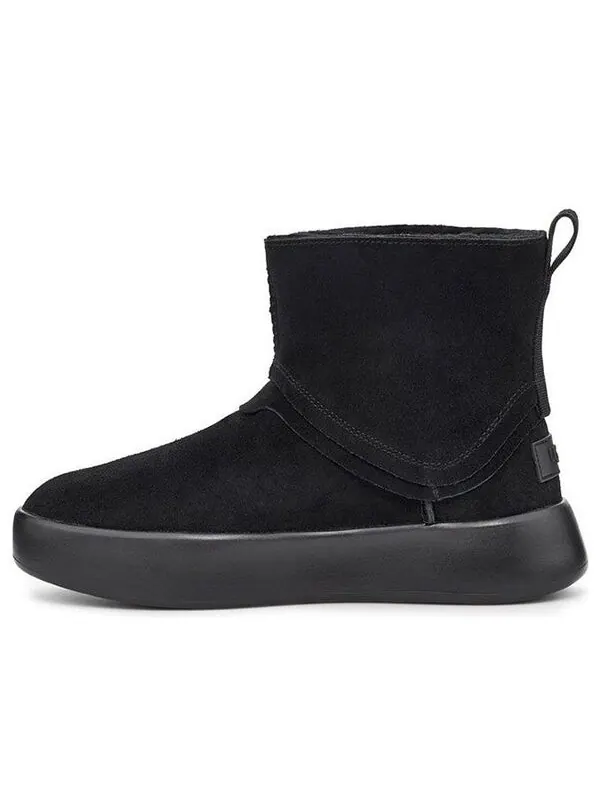 Ботинки зимние UGG Classic Boom с флисовой подкладкой — изображение 1 из 4, черный