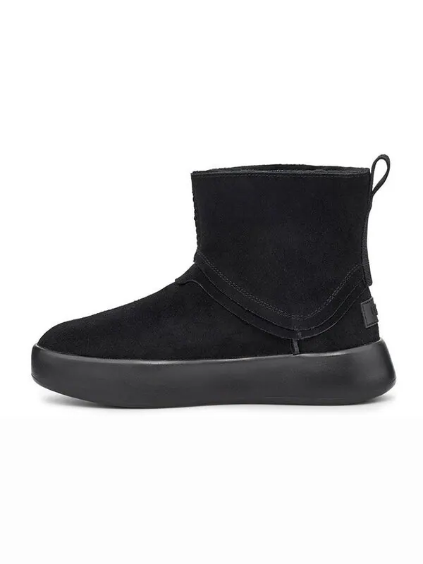Ботинки зимние UGG Classic Boom с флисовой подкладкой — изображение 2 из 4, черный