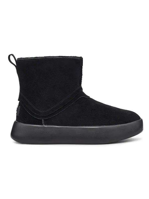 Ботинки зимние UGG Classic Boom с флисовой подкладкой — изображение 3 из 4, черный