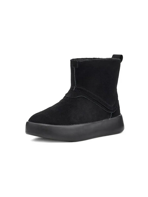 Ботинки зимние UGG Classic Boom с флисовой подкладкой — изображение 4 из 4, черный