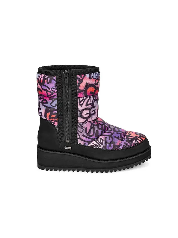 Ботинки зимние UGG Ridge Graffiti Pop — изображение 2 из 4, черный