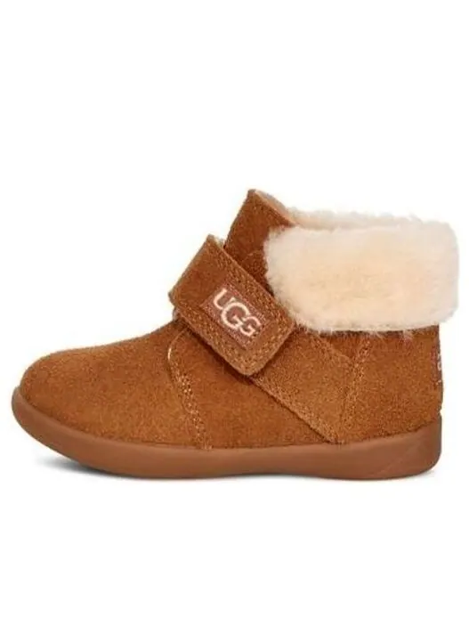 Зимние сапоги nolen turn меховые короткие сапоги коричневые Ugg — изображение 1 из 4, коричневый
