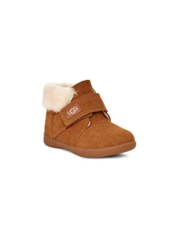Зимние сапоги nolen turn меховые короткие сапоги коричневые Ugg — изображение 2 из 4, коричневый
