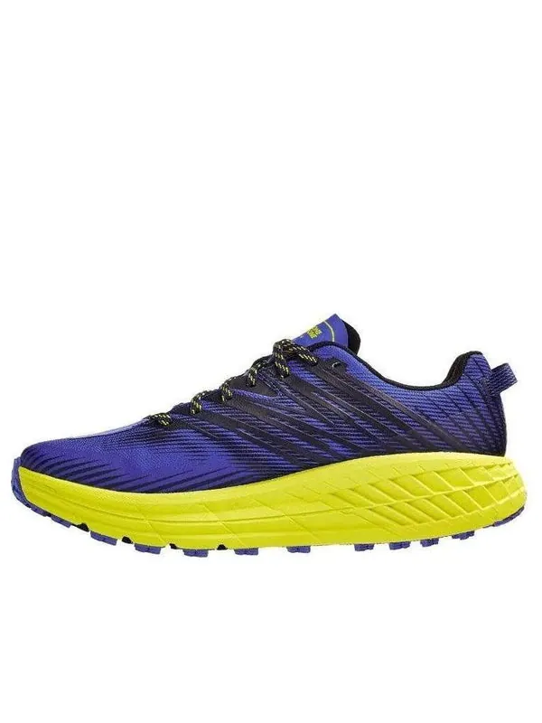 Кроссовки speedgoat 4 'blue yellow' Hoka One One — изображение 1 из 4, синий/желтый