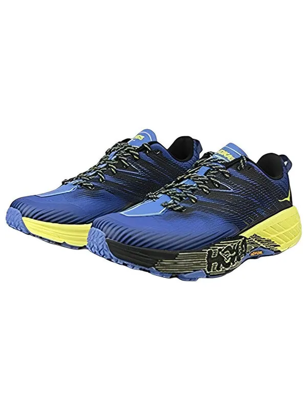 Кроссовки speedgoat 4 'blue yellow' Hoka One One — изображение 4 из 4, синий/желтый