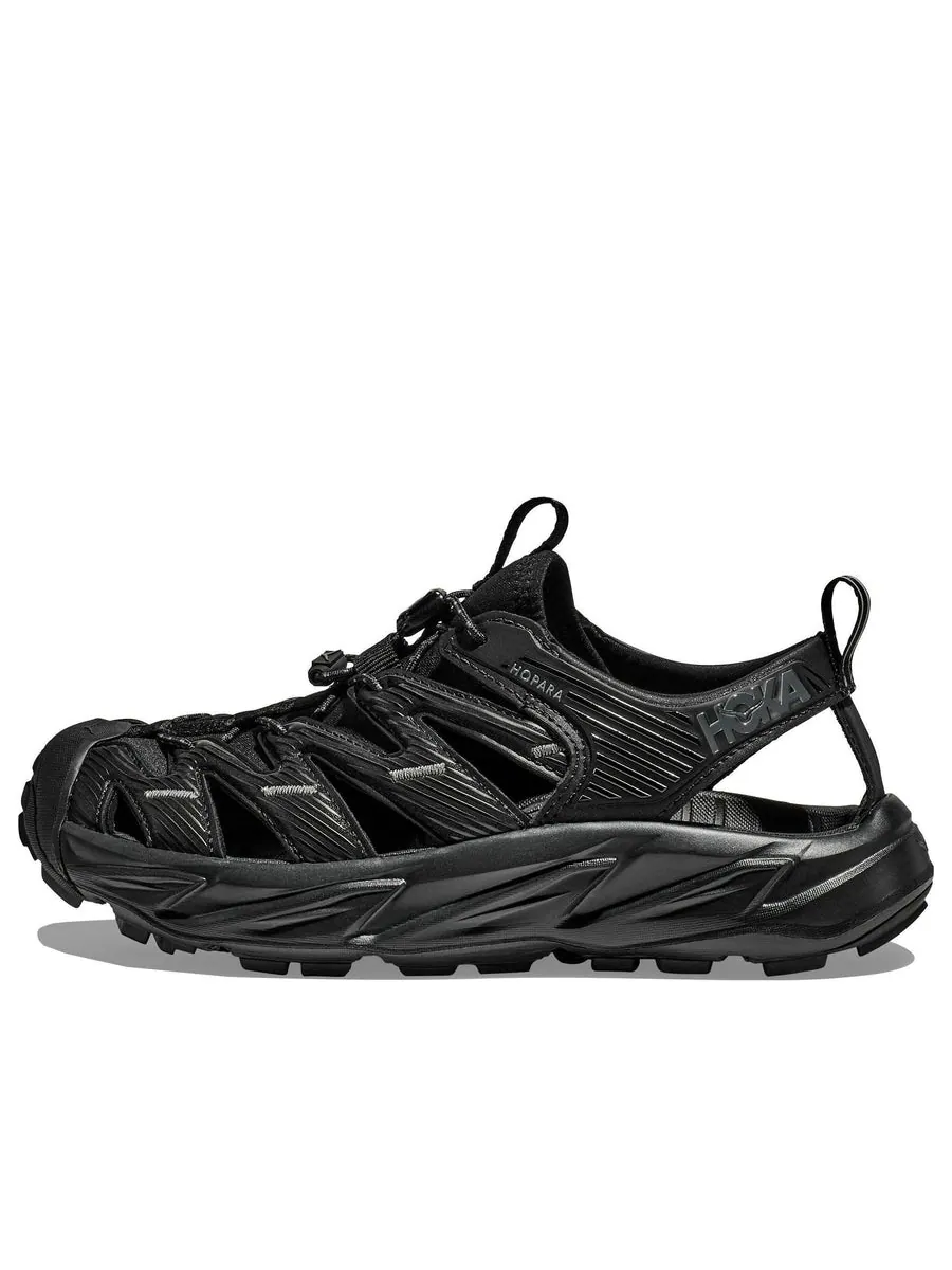 Сандалии (WMNS) HOKA ONE ONE Hopara 'Black' — изображение 1 из 8, черный