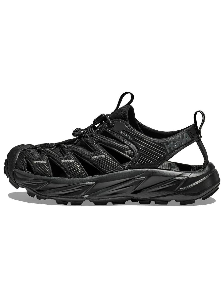 Сандалии (WMNS) HOKA ONE ONE Hopara 'Black' — изображение 2 из 8, черный