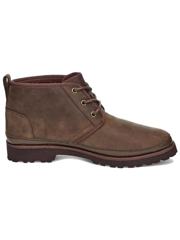 Зимние ботинки мужские Ugg со шнуровкой водонепроницаемые — изображение 2 из 4, коричневый