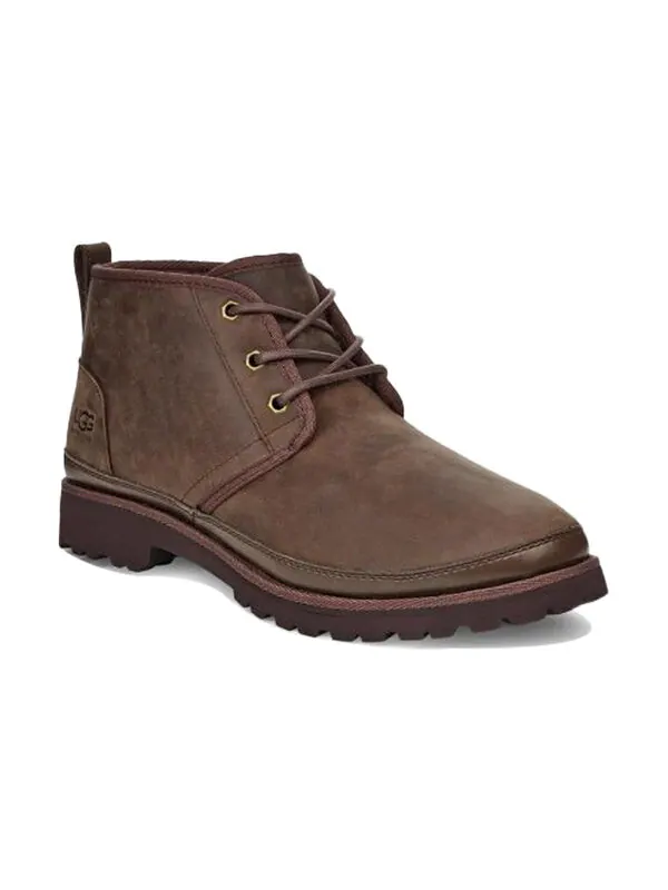 Зимние ботинки мужские Ugg со шнуровкой водонепроницаемые — изображение 3 из 4, коричневый