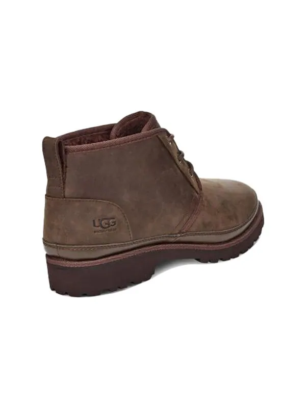 Зимние ботинки мужские Ugg со шнуровкой водонепроницаемые — изображение 4 из 4, коричневый