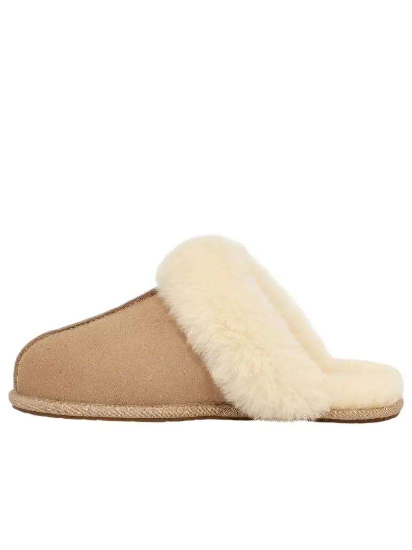 Шлепанцы (WMNS) UGG Scuffette II 'Sand' — изображение 1 из 5, коричневый