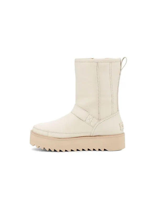 Кроссовки классические байкерские короткие ботинки Rebel Ugg — изображение 2 из 4, кость