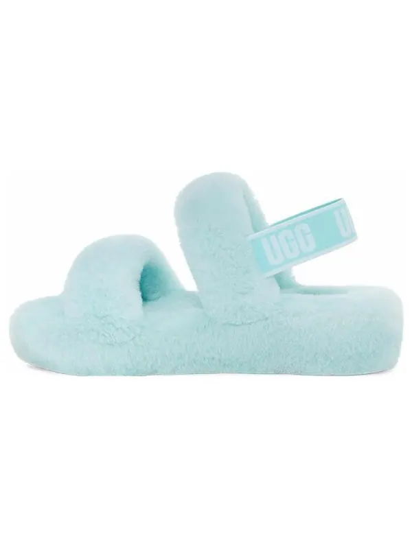 Сандалии oh yeah slide 'sky' Ugg — изображение 2 из 4, синий