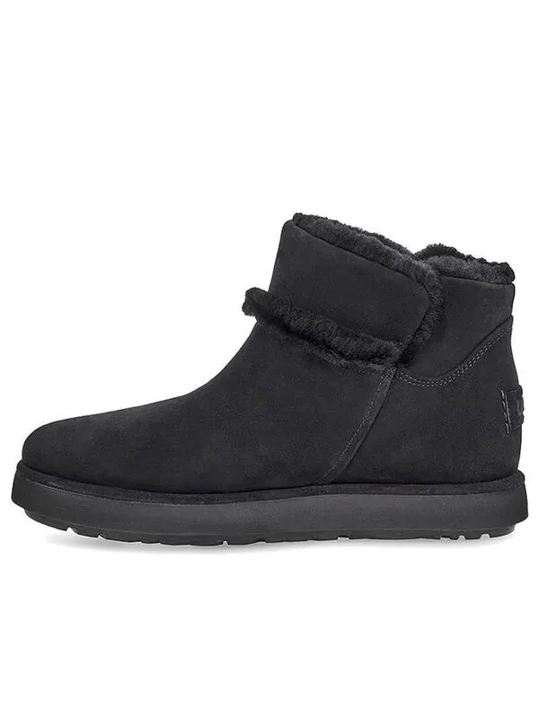 Ботинки зимние UGG Classic Mini Spill Seam — изображение 1 из 4, черный