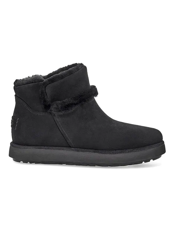 Ботинки зимние UGG Classic Mini Spill Seam — изображение 3 из 4, черный