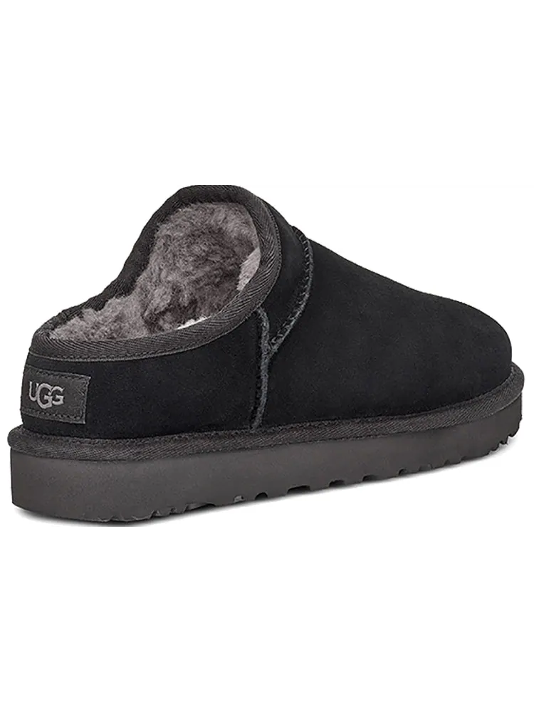 Ботинки зимние UGG WMNS Classic Slippers Fleece Lined Black — изображение 5 из 7, черный