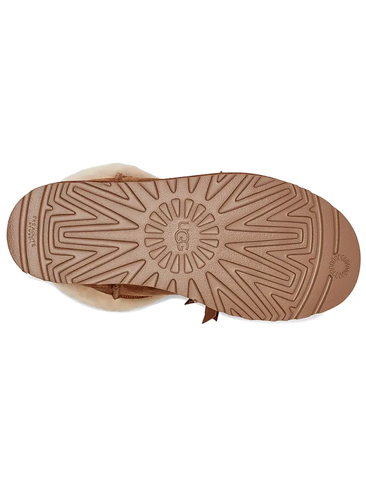 Ботинки зимние UGG WMNS Classic Mini II CNY — изображение 7 из 7, коричневый
