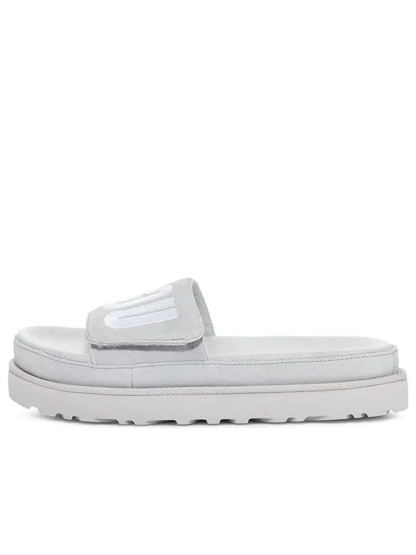 Тапочки laton fur slide 'grey' Ugg — изображение 1 из 4, серый