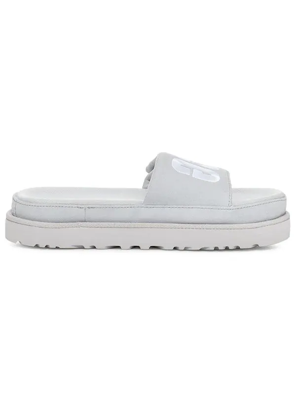 Тапочки laton fur slide 'grey' Ugg — изображение 3 из 4, серый