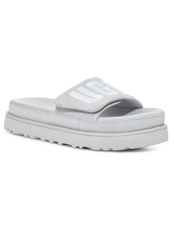 Тапочки laton fur slide 'grey' Ugg — изображение 4 из 4, серый