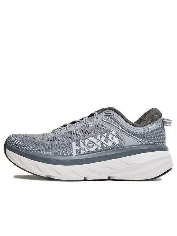 Кроссовки bondi 7 'wild dove' Hoka One One — изображение 1 из 4, серый