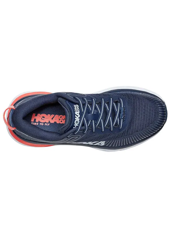Кроссовки bondi 7 'dark blue' Hoka One One — изображение 3 из 4, темно-синий