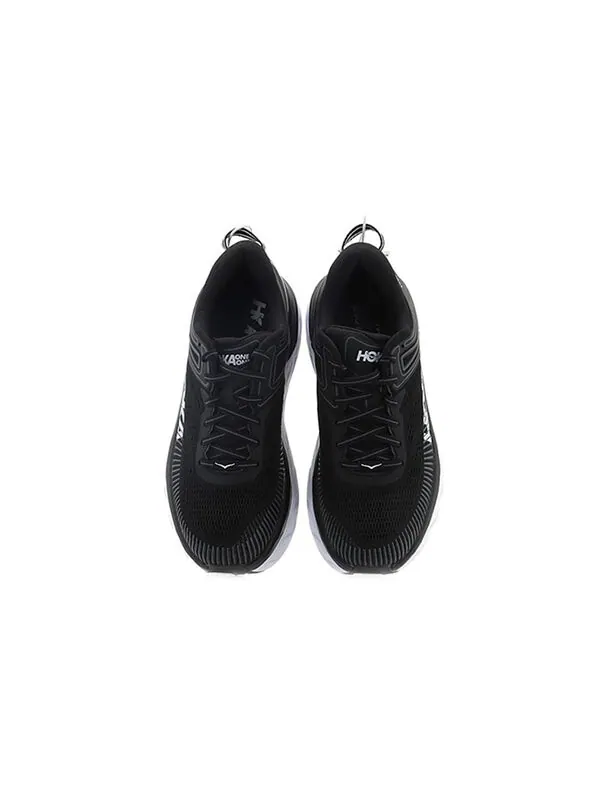 Кроссовки bondi 7 'black white' Hoka One One — изображение 4 из 4, черный/белый