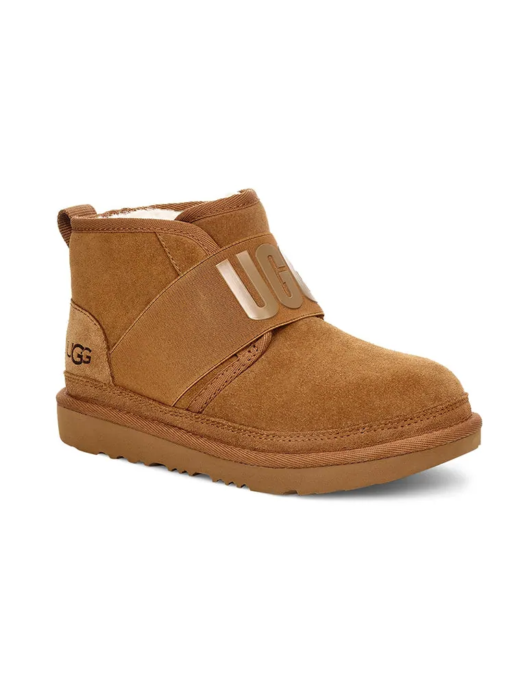Зимние ботинки UGG Neumel II Graphic (Big Kids) Chestnut — изображение 3 из 6, коричневый