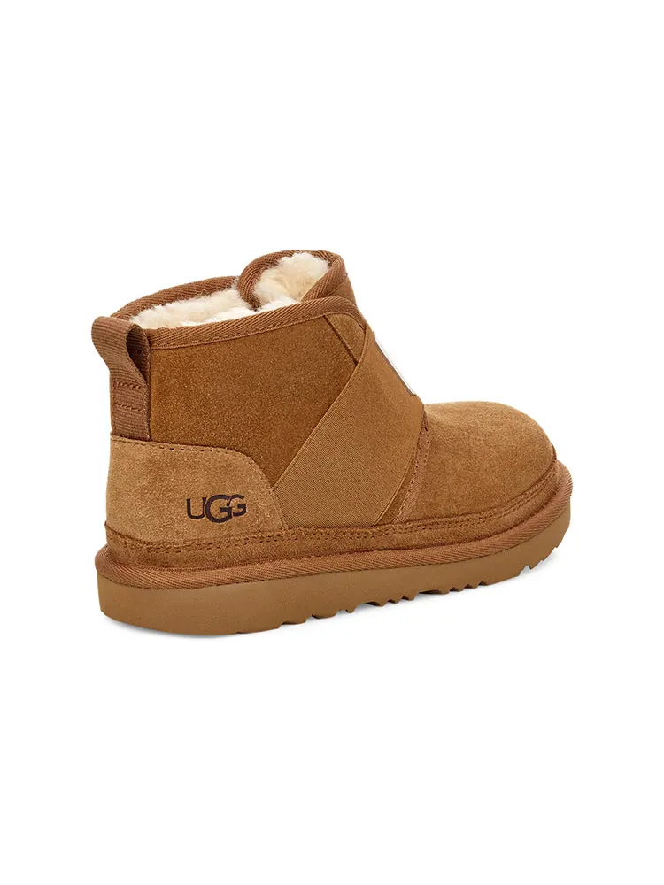 Зимние ботинки UGG Neumel II Graphic (Big Kids) Chestnut — изображение 4 из 6, коричневый