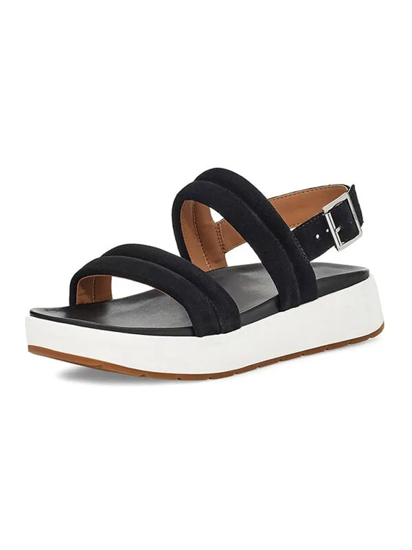 Сандалии lynnden outdoor casual open toe sports sandals black Ugg — изображение 3 из 4, черный/белый