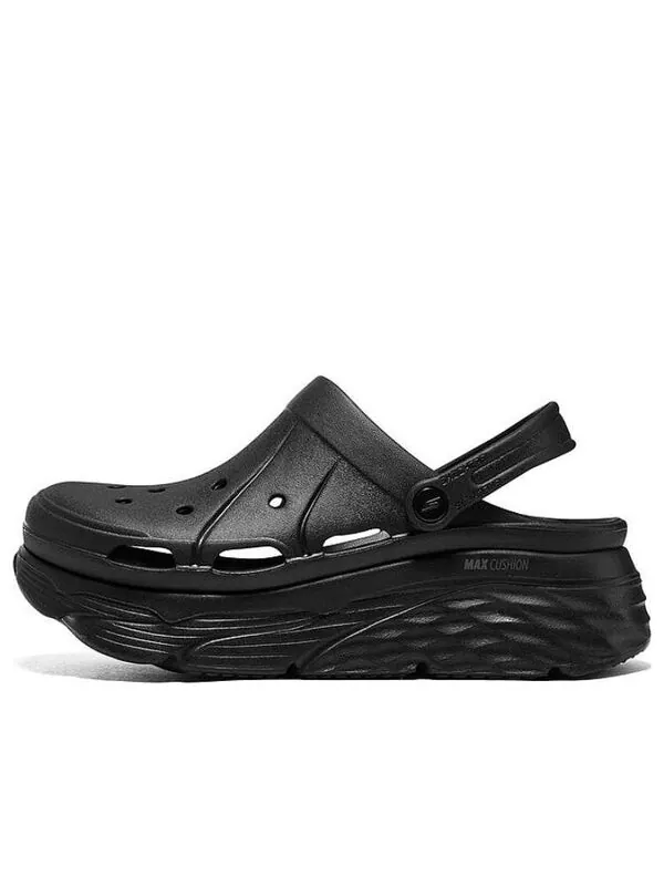 Сандалии max cushioning 'black' Skechers — изображение 1 из 4, черный