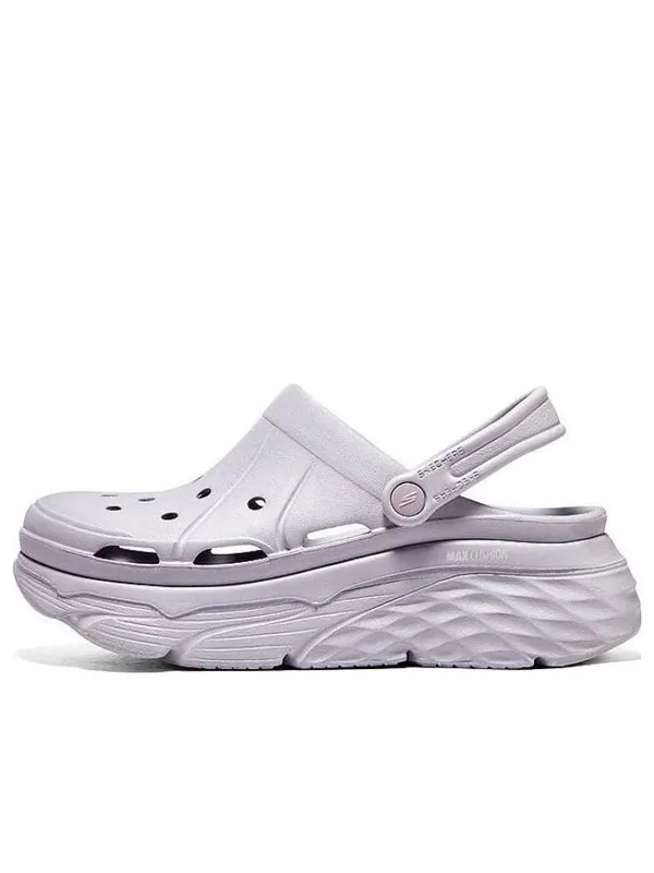Сандалии max cushioning 'purple' Skechers — изображение 1 из 4, фиолетовый