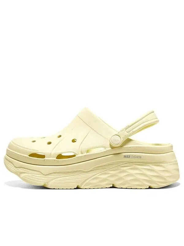 Сандалии max cushioning 'yellow' Skechers — изображение 1 из 4, бежевый