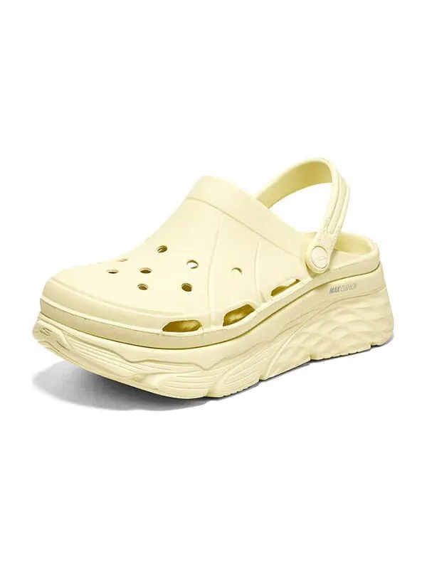 Сандалии max cushioning 'yellow' Skechers — изображение 2 из 4, бежевый