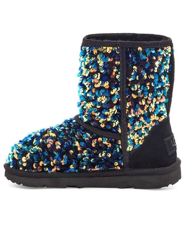 Кроссовки классические ii звездные пайетки Ugg — изображение 1 из 4, черный