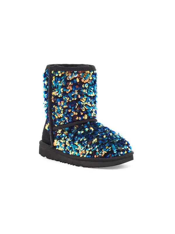 Кроссовки классические ii звездные пайетки Ugg — изображение 3 из 4, черный