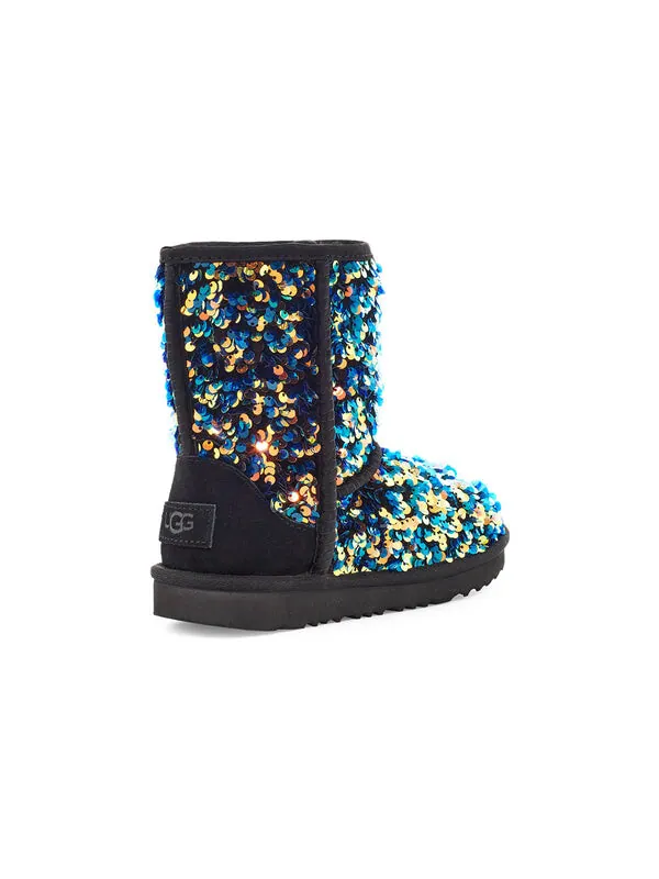 Кроссовки классические ii звездные пайетки Ugg — изображение 4 из 4, черный