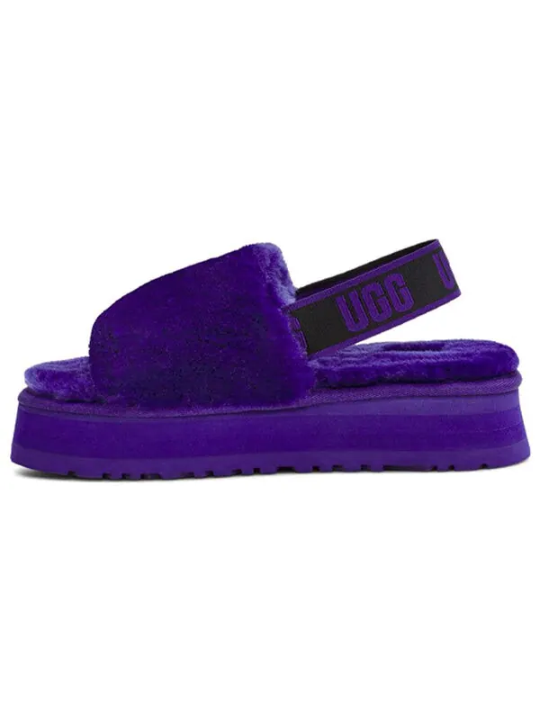 Сандалии disco slide 'violet' Ugg — изображение 2 из 4, фиолетовый