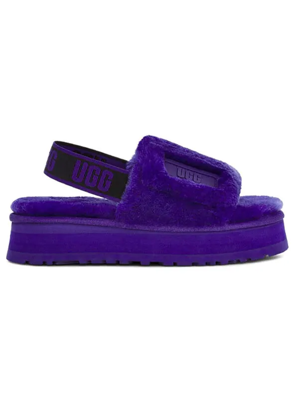 Сандалии disco slide 'violet' Ugg — изображение 3 из 4, фиолетовый