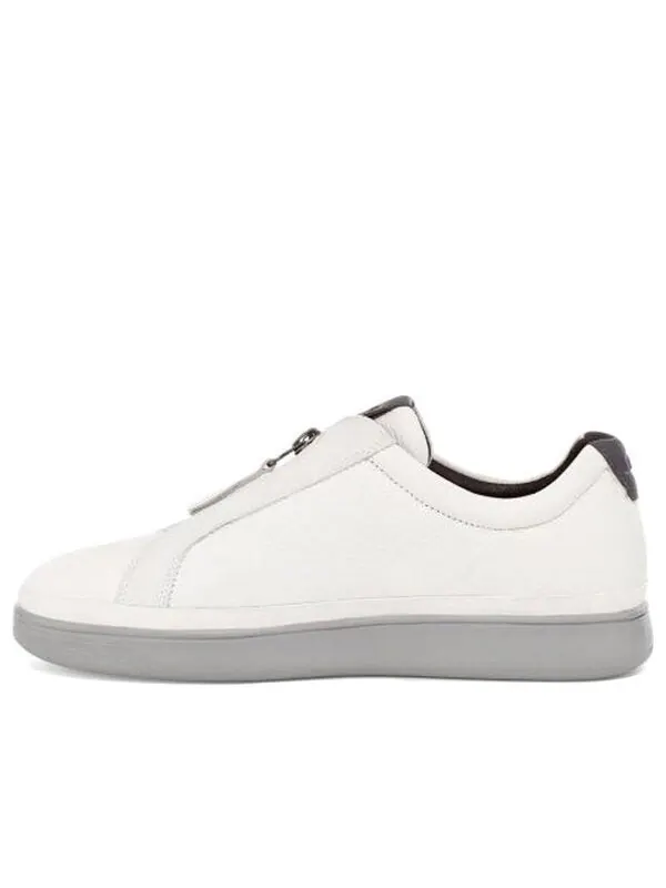 Модные кроссовки cali low top zip-up кеды Ugg — изображение 1 из 4, белый