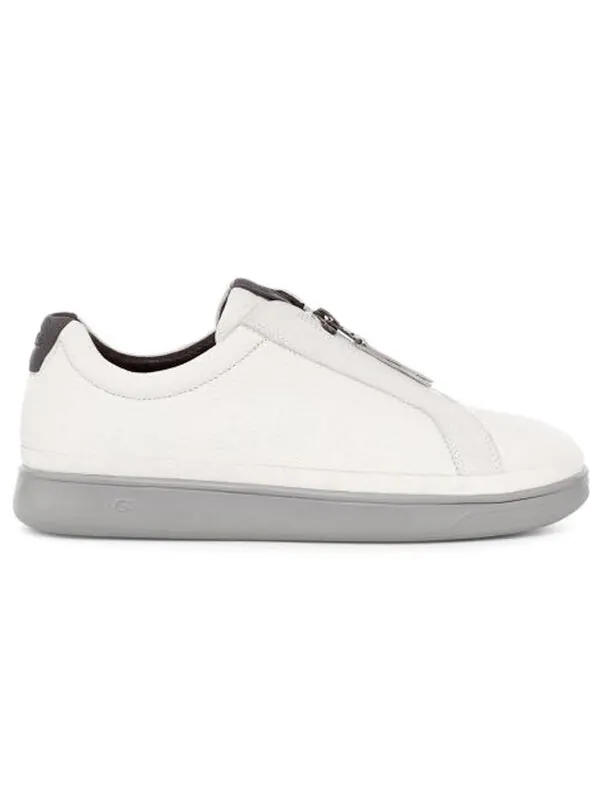 Модные кроссовки cali low top zip-up кеды Ugg — изображение 2 из 4, белый