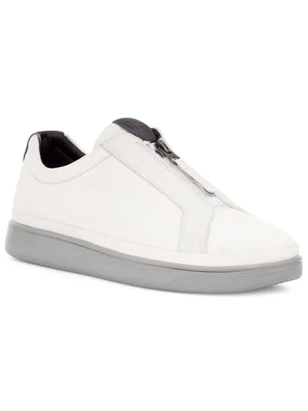 Модные кроссовки cali low top zip-up кеды Ugg — изображение 3 из 4, белый