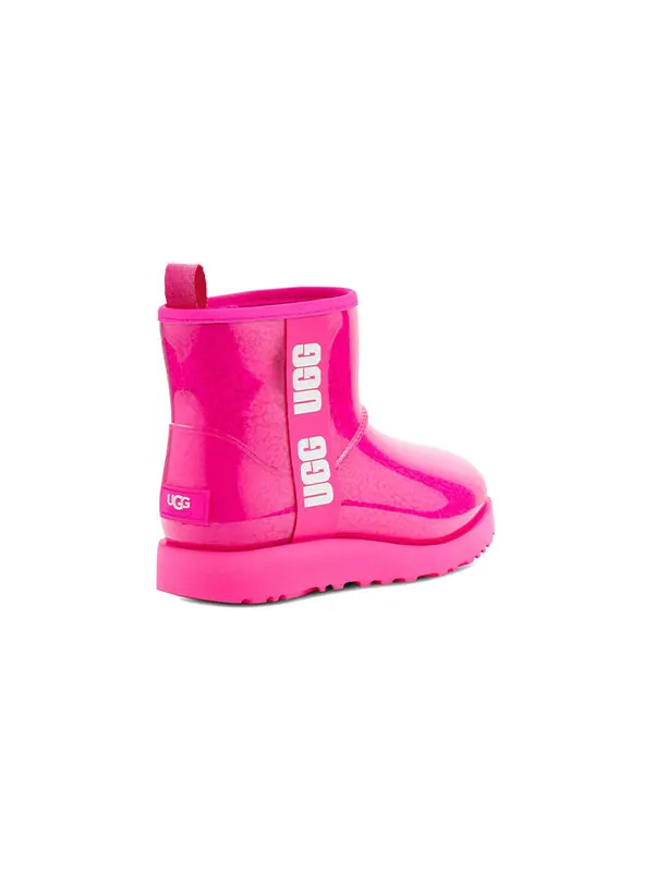 Зимние ботинки классические прозрачные мини Ugg — изображение 4 из 4, фиолетовый