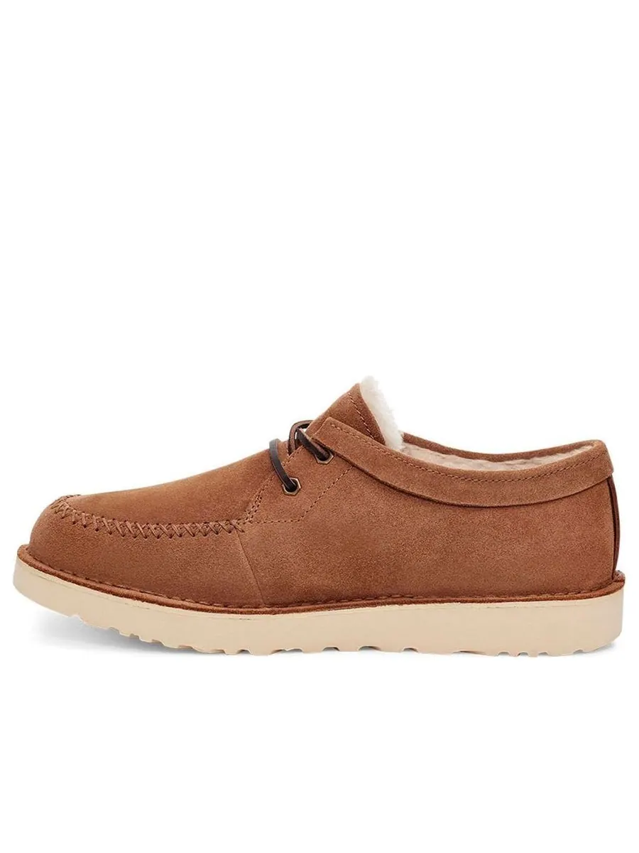 Мужские зимние ботинки UGG Campout короткие с овчиной — изображение 1 из 7, коричневый