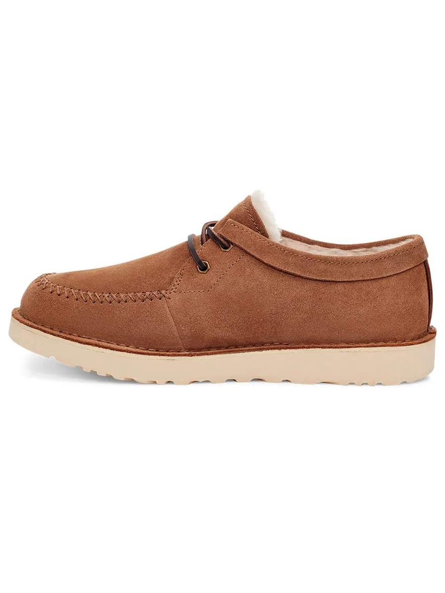 Мужские зимние ботинки UGG Campout короткие с овчиной — изображение 2 из 7, коричневый