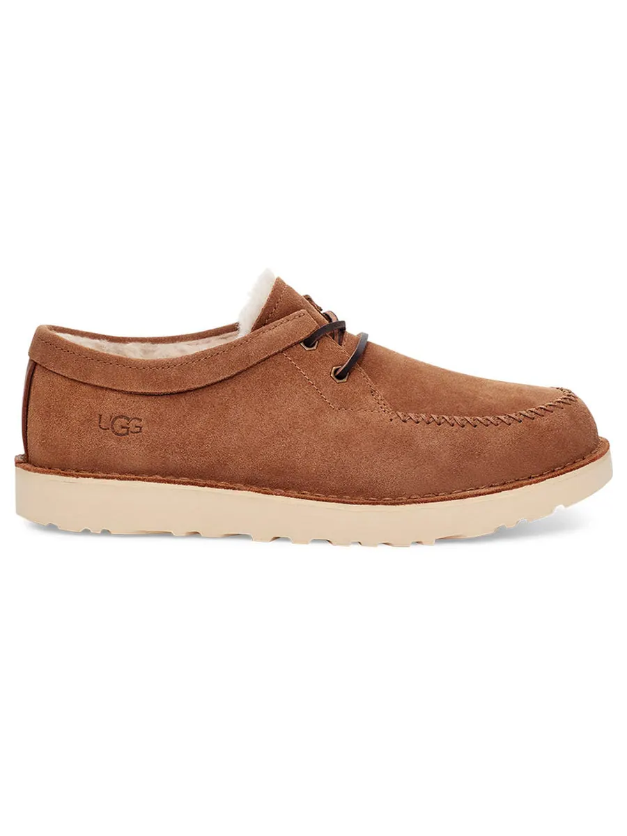 Мужские зимние ботинки UGG Campout короткие с овчиной — изображение 3 из 7, коричневый
