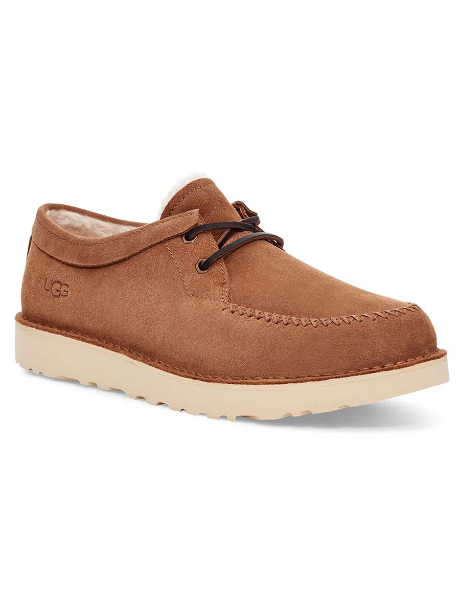 Мужские зимние ботинки UGG Campout короткие с овчиной — изображение 4 из 7, коричневый