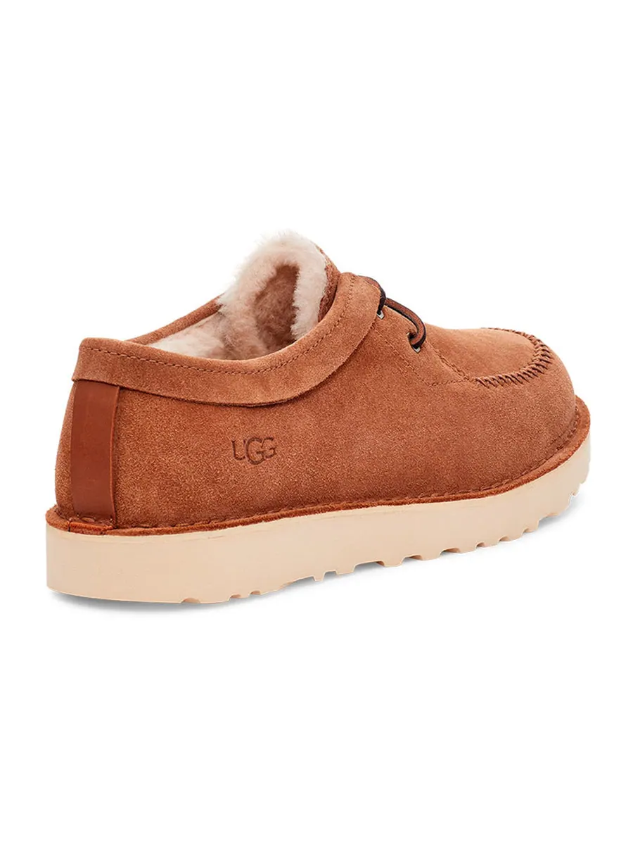 Мужские зимние ботинки UGG Campout короткие с овчиной — изображение 5 из 7, коричневый